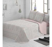 Burrito Blanco│Colchas Juveniles, Cama de 150/160 (+ Medidas Disponibles)│Colcha de Primavera│Acolchado Ligero│Diseño 529, Nude