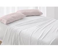 Burrito Blanco │ Funda de Almohada 45x170 cm │ Cama de 150 cm (+ Medidas Disponibles)│ Tejido de algodón 100%, Calidad percal, 180 Hilos │ Colección coordinable en 6 Colores │ Diseño 400 Nude