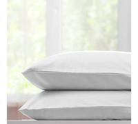 Burrito Blanco Funda de Almohada de Hostelería H11 | Algodón y Poliéster | Funda de Almohada Cama 80 | Color Blanco