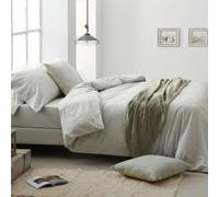 Burrito Blanco | Funda Nórdica Franela 100% Algodón Cama 135 Laurel | Incluye Bajera, Encimera y Funda de Almohada | Funda Nórdica Invierno | Cálidas | Tacto Suave | Transpirable