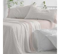 Burrito Blanco | Juego de Sábanas 100% Algodón Cama 150-160 Beige