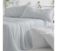 Burrito Blanco | Juego de sábanas | Cama de 135cm (+Medidas Disponibles) | 100% Algodón | Diseño 625 | Color Azul (135x190/200cm)