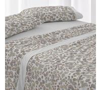 Burrito Blanco | Juego de sábanas | Cama de 150 a 160cm. (+Medidas Disponibles) | Diseño 049 | Color Gris (150-160x190/200cm.)