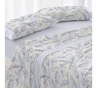 Burrito Blanco | Juego de sábanas | Cama de 150 a 160cm. (+Medidas Disponibles) | Diseño 053 | Color Lavanda (150-160x190/200cm.)