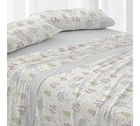 Burrito Blanco | Juego de sábanas | Cama de 150 a 160cm. (+Medidas Disponibles) | Diseño 544 | Color Gris (150-160x190/200cm.)