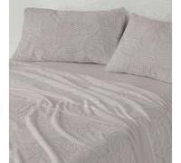 Burrito Blanco | Juego de Sábanas Nacarina Invierno 100% Poliéster Cama 180