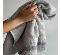 Burrito Blanco | Juego de Toallas | Juego de 3 Toallas | Diseño 212 | Color Gris | 100% Algodón