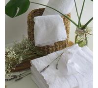 Burrito Blanco | Juego de Toallas | Juego de 3 Toallas | Diseño 215 | Color Blanco | 100% Algodón