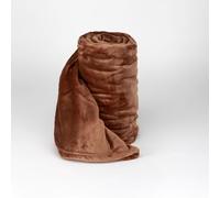 Burrito Blanco Manta 46 | Plaid | Manta Sofá 230x240cm (+Medidas Disponibles) | Manta Invierno | Manta Suave | Plaid para Sofá o Cama | Microfibra | Color Camel