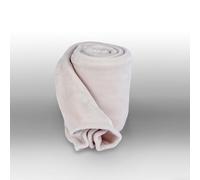 Burrito Blanco | Plaid | Manta de sofá de 140x200cmcm. (+Medidas Disponibles) | Diseño 046 | Color Beige (140x200cm.)