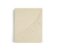 Burrito Blanco | Sábanas bajeras 105x190/200 cm | Cama de 105 cm(+ Medidas Disponibles) | Tejido de Algodón-Poliéster 50/50 | Diseño A7 Beige