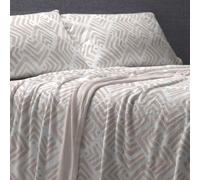 Burrito Blanco | Sábanas de Coralina | Cama de 180cm. (+Medidas Disponibles) | Diseño 996 | Color Tierra (180x190/200cm.)