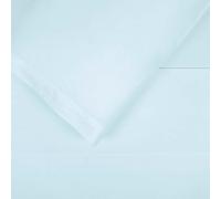 Burrito Blanco Sábanas de Hostelería | Juego de Sábana Cama 105 | Cama Individual | Ropa de Cama Algodón/Poliéster | Fácil Planchado | Color Azul | Disponible en Más Medidas