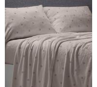 Burrito Blanco | Sábanas de Nacarina® | Cama de 180cm. (+Medidas Disponibles) | Diseño 030 | Color Arena (180x190/200cm.)