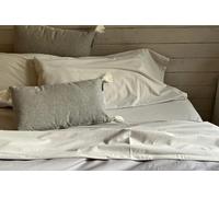 Burrito Blanco | Sabánas de Velvelina | Cama de 150cm. (+Medidas Disponibles) | Sábanas Invierno | Diseño 003 | Color Piedra (150x190/200cm.)