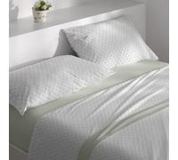 Burrito Blanco | Sabánas de Velvelina® | Cama de 180cm. (+Medidas Disponibles) | Diseño 010 | Color Verde (180x190/200cm.)