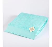 Burrito Blanco | | Toalla de Ducha 70x140 (+Medidas Disponibles) | Toalla de Baño Lisa de Algodón Rizo Suave | Algodón 100% | Toalla Grande - Tamaño 70x140 cm, Color Turquesa