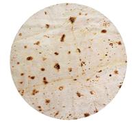 Burrito - Manta de franela realista para alimentos