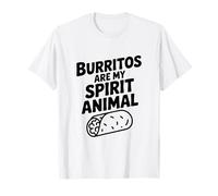 Burritos Son Mi Espíritu Animal Divertido Amante De La Com Camiseta