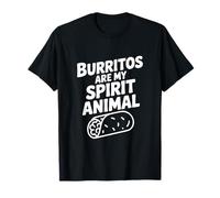 Burritos Son Mi Espíritu Animal Divertido Amante De La Com Camiseta