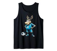 Burro de fútbol Camiseta sin Mangas