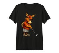 Burro de Golfista Camiseta Premium