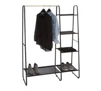5 five simply smart 5five - ropa con 4 estantes artemis negro