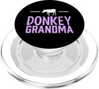Burro Grandma Lover Mujeres Burros Animal Burro Abuela PopSockets PopGrip para MagSafe