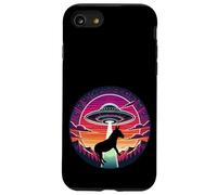 Burro Mule Burro Farm Farmer Alien Flying Saucer Abduction Carcasa para iPhone SE (2020) / 7 / 8