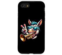 Burro Trompeta Cool Muestra De Paz Carcasa para iPhone SE (2020) / 7 / 8