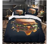 Burros en primer plano Funda de Edredón Suave 3 Piezas Impresión 3D Cierre de Cremallera Oculta con Fundas de Almohada Antibacteriana Pastoral Funda Edredon for niños y niñas King（220x240cm）