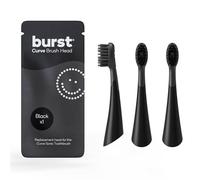 BURST Cabezales de repuesto para cepillo de dientes eléctrico Burst Curve Sonic, color negro