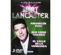 Burt Lancaster 3 DVD Amanecer Zulu + Que Viene Valdez + El Valle de la Venganza