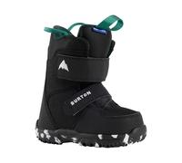 Burton Botas de snowboard Mini Grom para niños, color negro, 12C