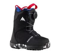 Burton - Botas de snowboard niños - Grom Boa Black - Talla 28 - Negro Negro 28