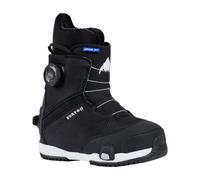 Burton - Botas de snowboard niños - Grom Step On Black - Talla Infantil 31.5 - Negro Negro 31.5