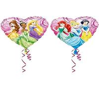 Burton & Burton Disney Stick - Globos de aluminio de 23 cm, diseño de jardín de princesas