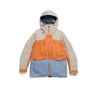 Burton - Chaqueta de esquí y nieve [ak] Swash Synthetic Insulated Gore-tex 2l Chinchilla Gray Goldfish Orange Airstream Blue Hombre - Hombre - Gris