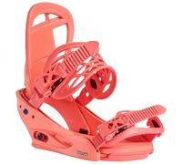 Burton Citizen Re:Flex - Fijaciones de snowboard para mujer, color melocotón, talla M