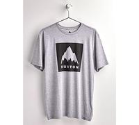 Burton Classic Mountain High Camiseta para Hombre, Gray Heather, XS