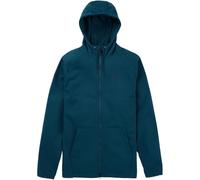 Burton Crown - Forro polar con cremallera completa para hombre, Verde, Medium