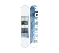Burton Cultivator Flat Top Watercolor - Tabla de snowboard para hombre, talla 135, color blanco