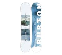 Burton Cultivator Flat Top Watercolor - Tabla de snowboard para hombre, talla 150, color blanco