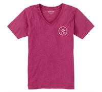 Burton Damen Camiseta Top Algodón Manga Corta Shortsleeve