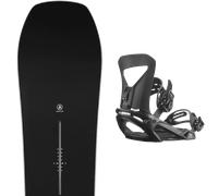Burton Family Tree Hometown Hero X-Ray - Tabla de snowboard para hombre, talla 165, color negro