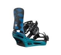 Burton - Fijaciones de Snowboard Cartel Re:Flex Evergreen Shatter para hombre, talla M, verde