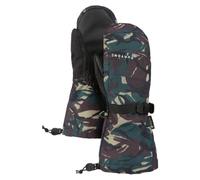 Burton Gore-tex Seersucker Camo - Manoplas de esquí y nieve para niños, color verde