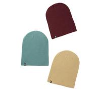 Burton Gorro DND Reciclado (Paquete de 3) (EE.UU., Alpha, Talla única, Almandine/Rock Lichen/Champiñón)
