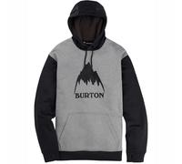 BURTON M Oak Pullover Hoodie - Hombre - Gris / Negro - talla S- modelo 2025
