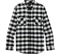 BURTON Men's Favorite Long Sleeve Flannel - Hombre - Blanco / Negro - talla M- modelo 2025